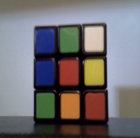 Detect rubik without marks